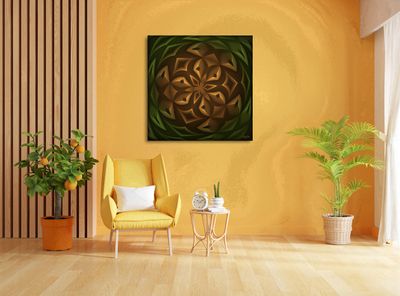 MikoArt-Liquid Gloss®-01/Series-80x80cm-0108