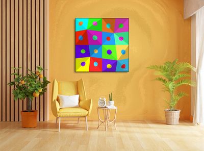 MikoArt-Liquid Gloss®-01/Series-80x80cm-0115