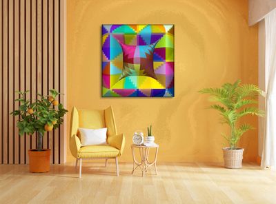 MikoArt-Liquid Gloss®-01/Series-80x80cm-0118