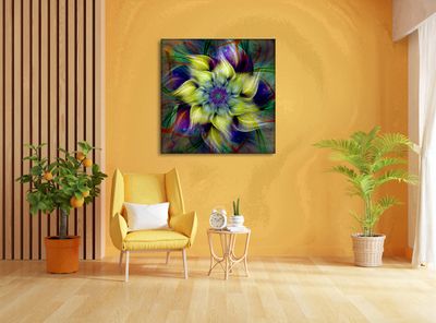 MikoArt-Liquid Gloss®-01/Series-80x80cm-0123