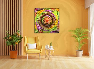 MikoArt-Liquid Gloss®-01/Series-80x80cm-0124