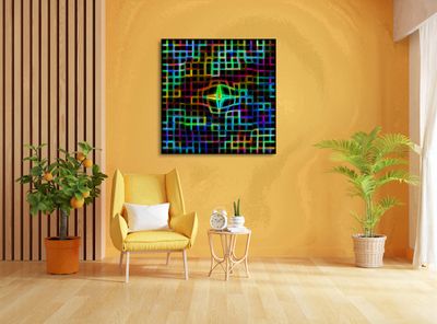 MikoArt-Liquid Gloss®-01/Series-80x80cm-0133