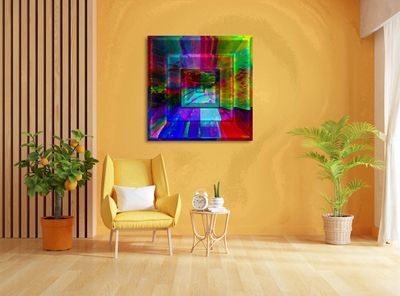 MikoArt-Liquid Gloss®-01/Series-80x80cm-0144