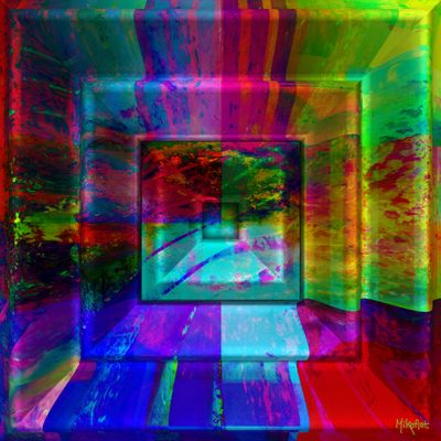 MikoArt-Liquid Gloss®-01/Series-80x80cm-0144