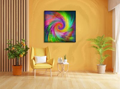 MikoArt-Liquid Gloss®-01/Series-80x80cm-0045