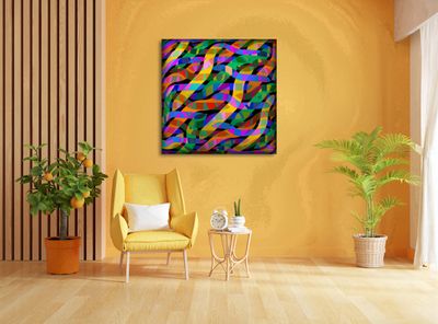 MikoArt-Liquid Gloss®-01/Series-80x80cm-0160