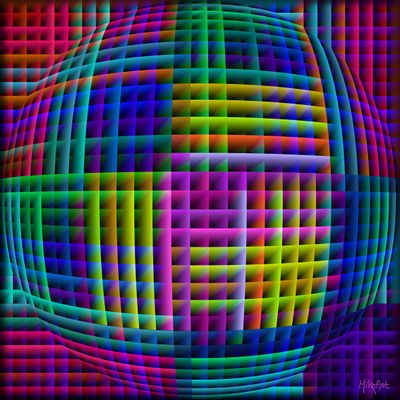 MikoArt-Liquid Gloss®-01/Series-80x80cm-0138