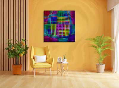 MikoArt-Liquid Gloss®-01/Series-80x80cm-0138