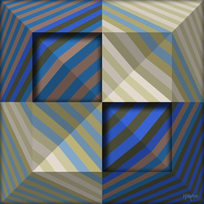 MikoArt-Liquid Gloss®-01/Series-80x80cm-0114