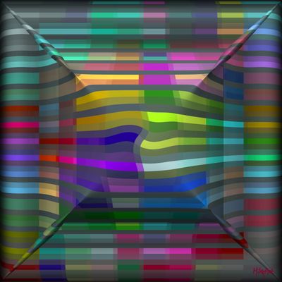 MikoArt-Liquid Gloss®-01/Series-80x80cm-0095