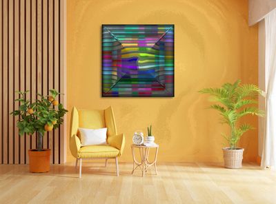 MikoArt-Liquid Gloss®-01/Series-80x80cm-0095