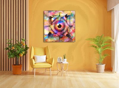MikoArt-Liquid Gloss®-01/Series-80x80cm-0085