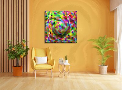 MikoArt-Liquid Gloss®-01/Series-80x80cm-0083