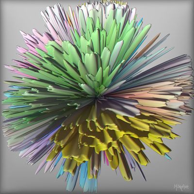 MikoArt-Liquid Gloss®-01/Series-80x80cm-0071