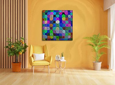 MikoArt-Liquid Gloss®-01/Series-80x80cm-0069
