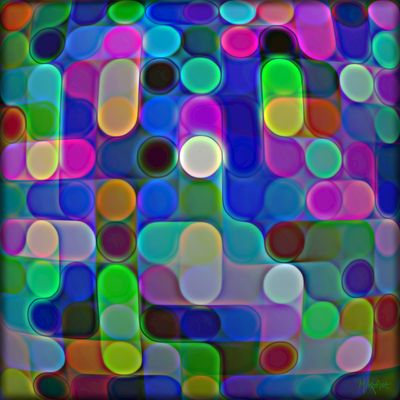 MikoArt-Liquid Gloss®-01/Series-80x80cm-0069