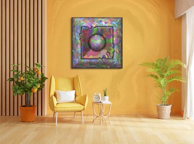 MikoArt-Liquid Gloss®-01/Series-80x80cm-0077