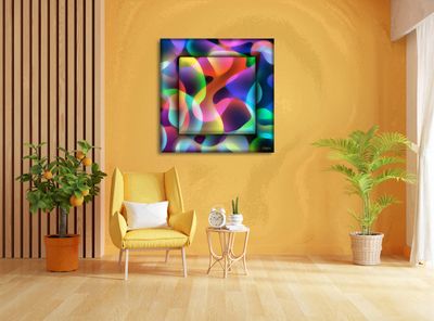 MikoArt-Liquid Gloss®-01/Series-80x80cm-0074