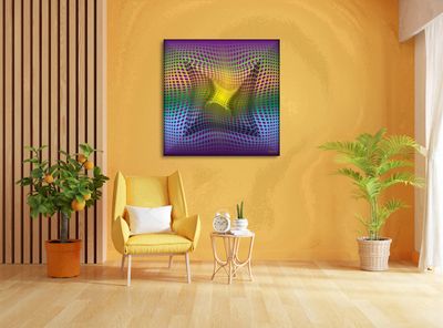 MikoArt-Liquid Gloss®-01/Series-80x80cm-0076