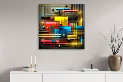 MikoArt-Liquid Gloss®-02/Series-80x80cm-0291