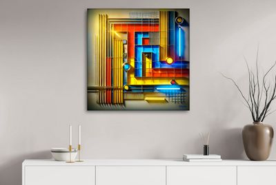 MikoArt-Liquid Gloss®-02/Series-80x80cm-0292
