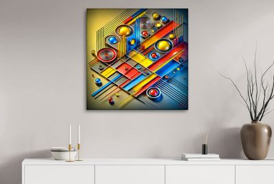 MikoArt-Liquid Gloss®-02/Series-80x80cm-0296