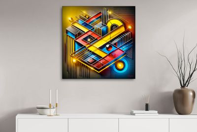 MikoArt-Liquid Gloss®-02/Series-80x80cm-0294