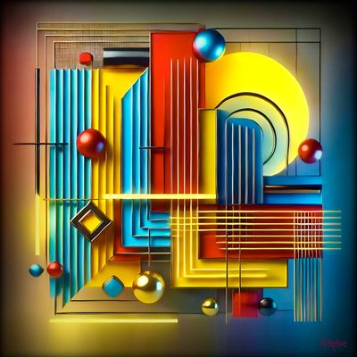 MikoArt-Liquid Gloss®-02/Series-80x80cm-0297