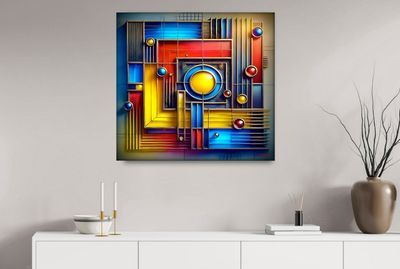 MikoArt-Liquid Gloss®-02/Series-80x80cm-0300