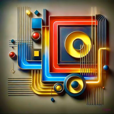 MikoArt-Liquid Gloss®-02/Series-80x80cm-0301