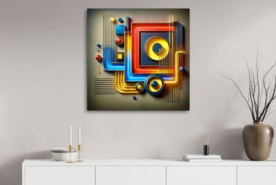 MikoArt-Liquid Gloss®-02/Series-80x80cm-0301