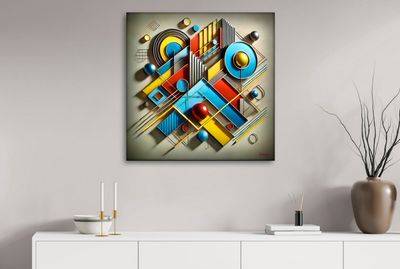 MikoArt-Liquid Gloss®-02/Series-80x80cm-0289