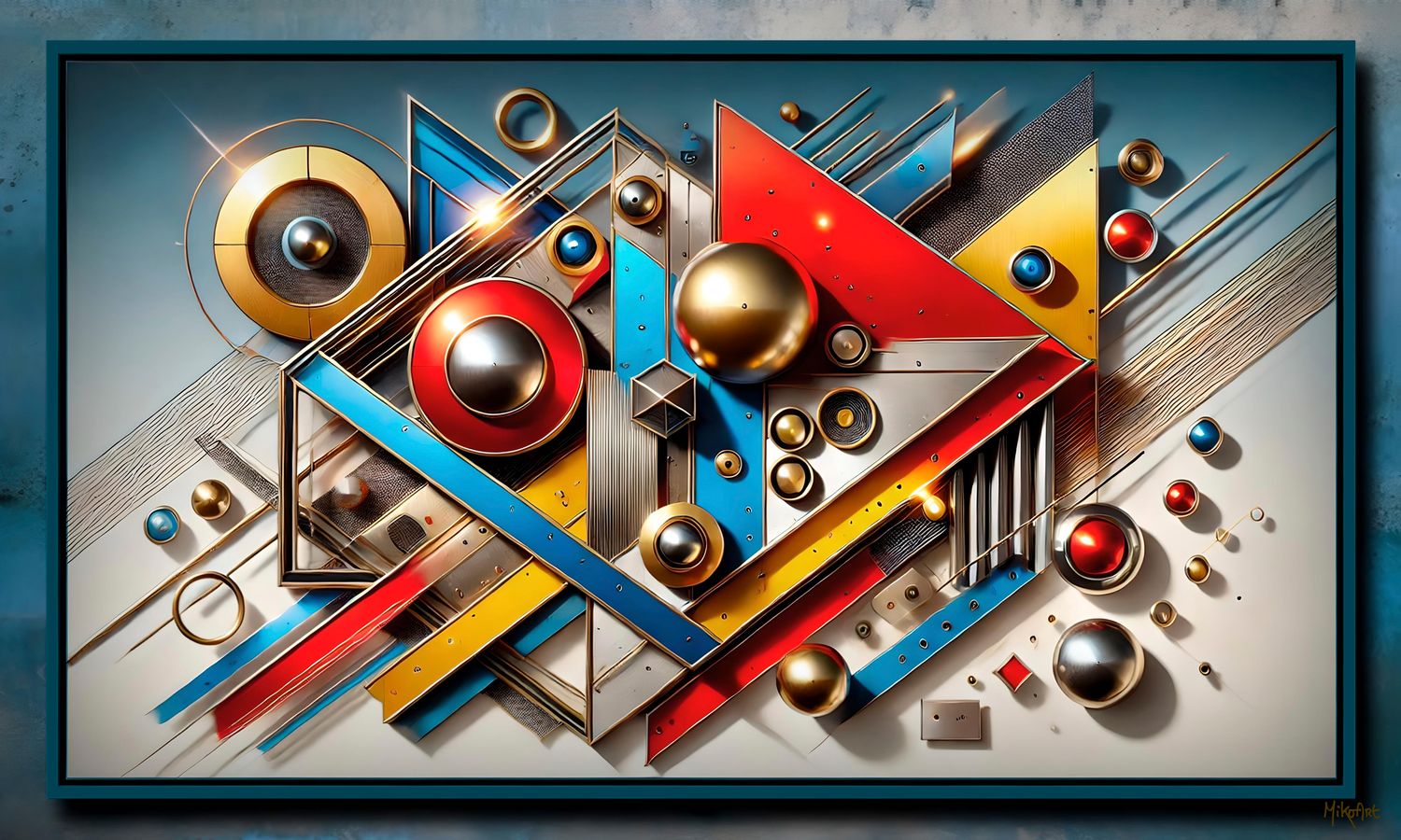 MikoArt-Liquid Gloss®-04/Series-150x90cm-0335