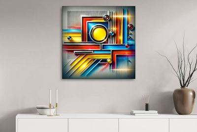 MikoArt-Liquid Gloss®-02/Series-80x80cm-0295