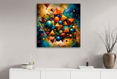MikoArt-Liquid Gloss®-03/Series-80x80cm-0313