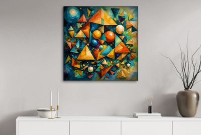 MikoArt-Liquid Gloss®-03/Series-80x80cm-0309