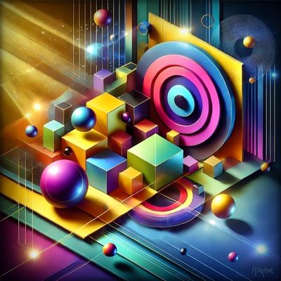 MikoArt-Liquid Gloss®-05/Series-80x80cm-0348