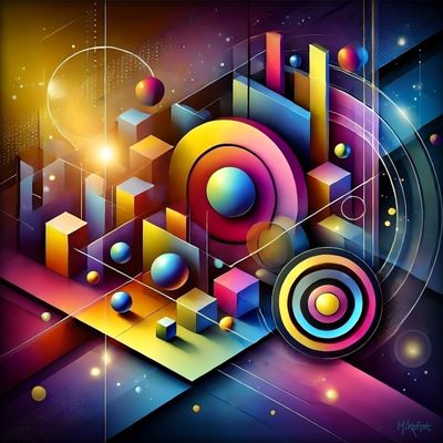 MikoArt-Liquid Gloss®-05/Series-80x80cm-0349