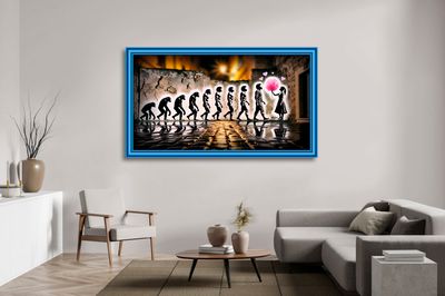 MikoArt-Liquid Gloss®-06/Love Evolution-175x100cm-0362