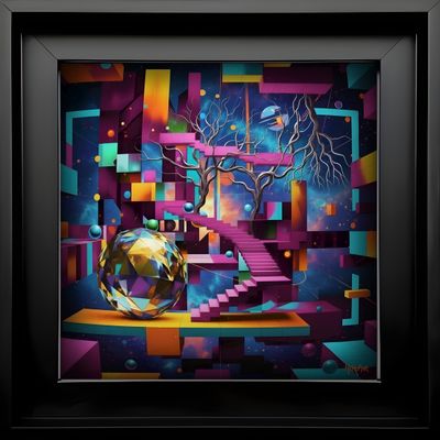 MikoArt-Liquid Gloss®-08/Series-120x120cm-0200