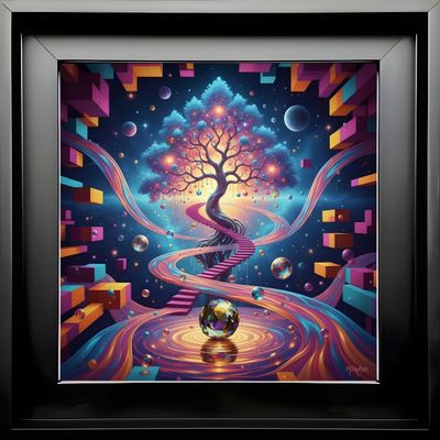 MikoArt-Liquid Gloss®-08/Series-120x120cm-0201