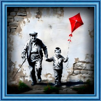 MikoArt-Liquid Gloss®-06/MoonLove-80x80cm-0366