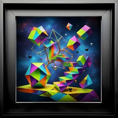 MikoArt-Liquid Gloss®-08/Series-120x120cm-0206