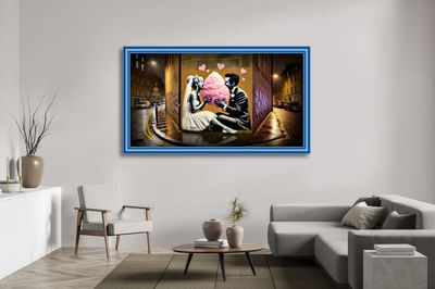 MikoArt-Liquid Gloss®-06/Married Love-175x100cm-0368