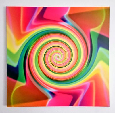 MikoArt-Kleurproof Giclée op Canvas-0037  100x100cm