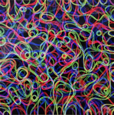 MikoArt-Kleurproof Epoxy LiquidGloss op AluDibond-0057  50x50cm