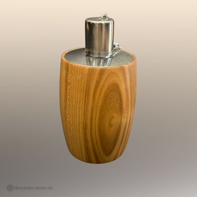 Öllampe aus Kirsche