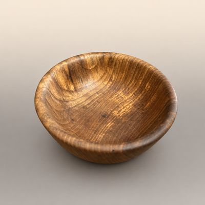 Schale aus Nussbaum (Ø 11 cm)
