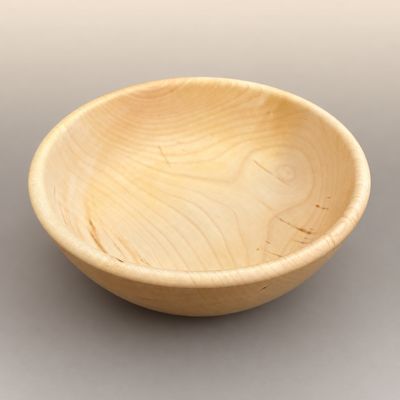 Schale aus Ahorn (Ø 22 cm)