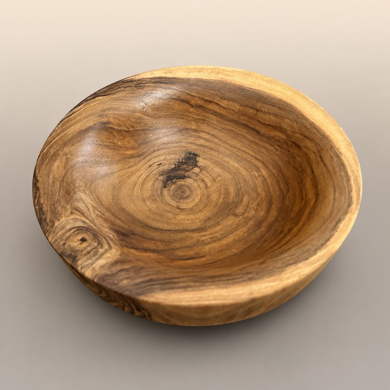 Schale aus Nussbaum (Ø 21 cm)